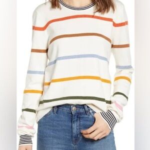 Faherty Surf Striped Sweater Multicolored